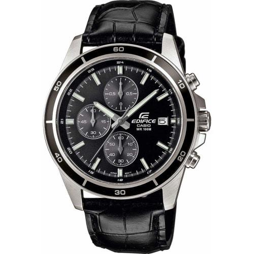 

Casio - EFR-526L-1AVUEF - Edifice - Montre Homme - Quartz Analogique - Cadran Noir - Bracelet Cuir Noir