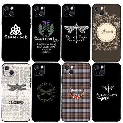 Outlander Sassenach Phone Case For iPhone 11 14 15 16 Pro Max 13 12 Mini XS X XR Plus Protection Cover