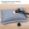 Dot Pattern Electric Hot Water Bag 500W 220V Rechargeable Winter Hand Warmer Double Insert for Cold Weather Comfort