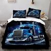 Transformers Sci-Fi Printed Bed Three-Piece Set, Bedding, Digital Printed Bedding
