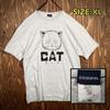 [USED] Rare COSPA Gintama T-shirt, Cat Character, XL, Anime, Gray