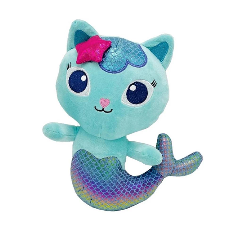 Girl Doll Kid Birthday Sticker Durable Gift Lovely Gabby Dollhouse Plush Toy Mercat Cartoon Stuffed Animals Smiling Cat Car Cat Hug Gaby