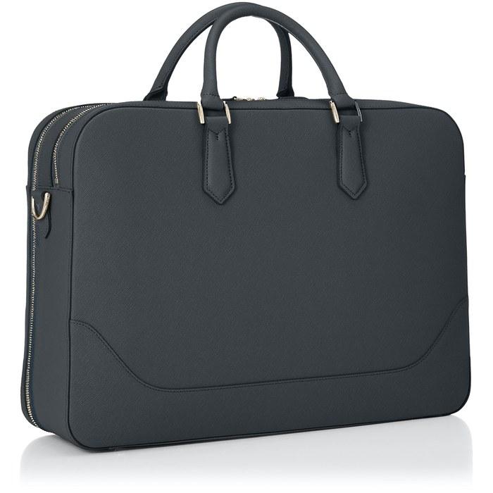 PELLE MORBIDA Briefcase CA014A Navy