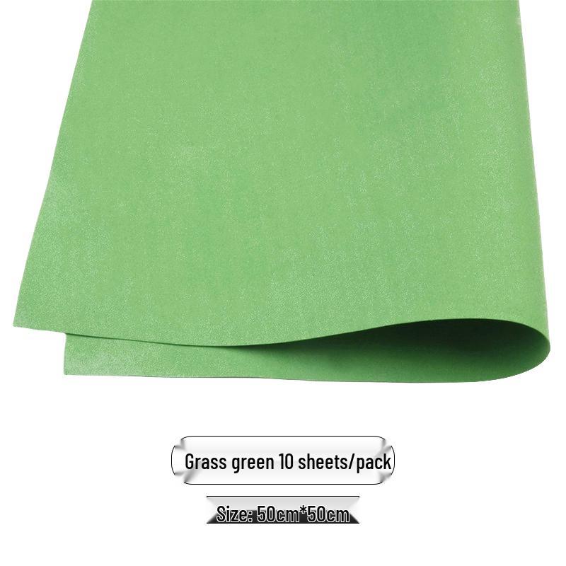 Colored Foam Paper Pack - 10 Sheets, 10 Colors - for Crafting & Origami
