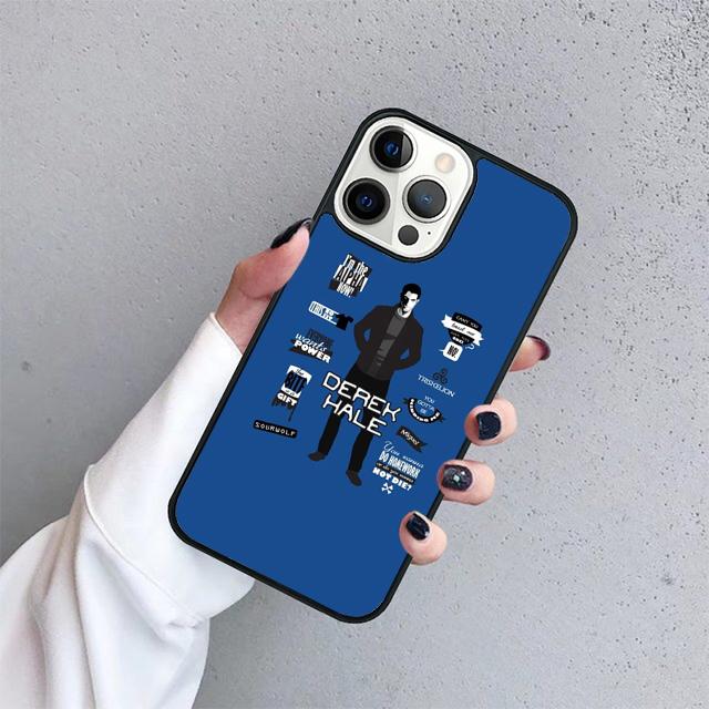 Teen Wolf Derek Hale Coque Shell For iPhone 17 Air 15 16 14 13 12 Pro Max 11 Pro Max Plus Phone Case Cover