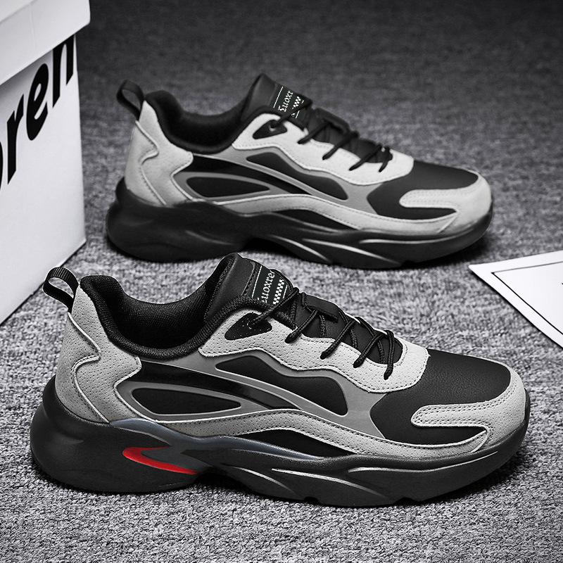 Original Design of Men's Platform Elevating Shoes Fashion  Casual Comfortable Sports Shoes