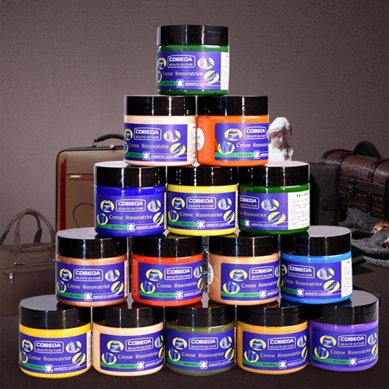 60ml Complementary Color Paste Leather Crafts Car Repairing Accessory Household for Furniture Car Leather Supplies