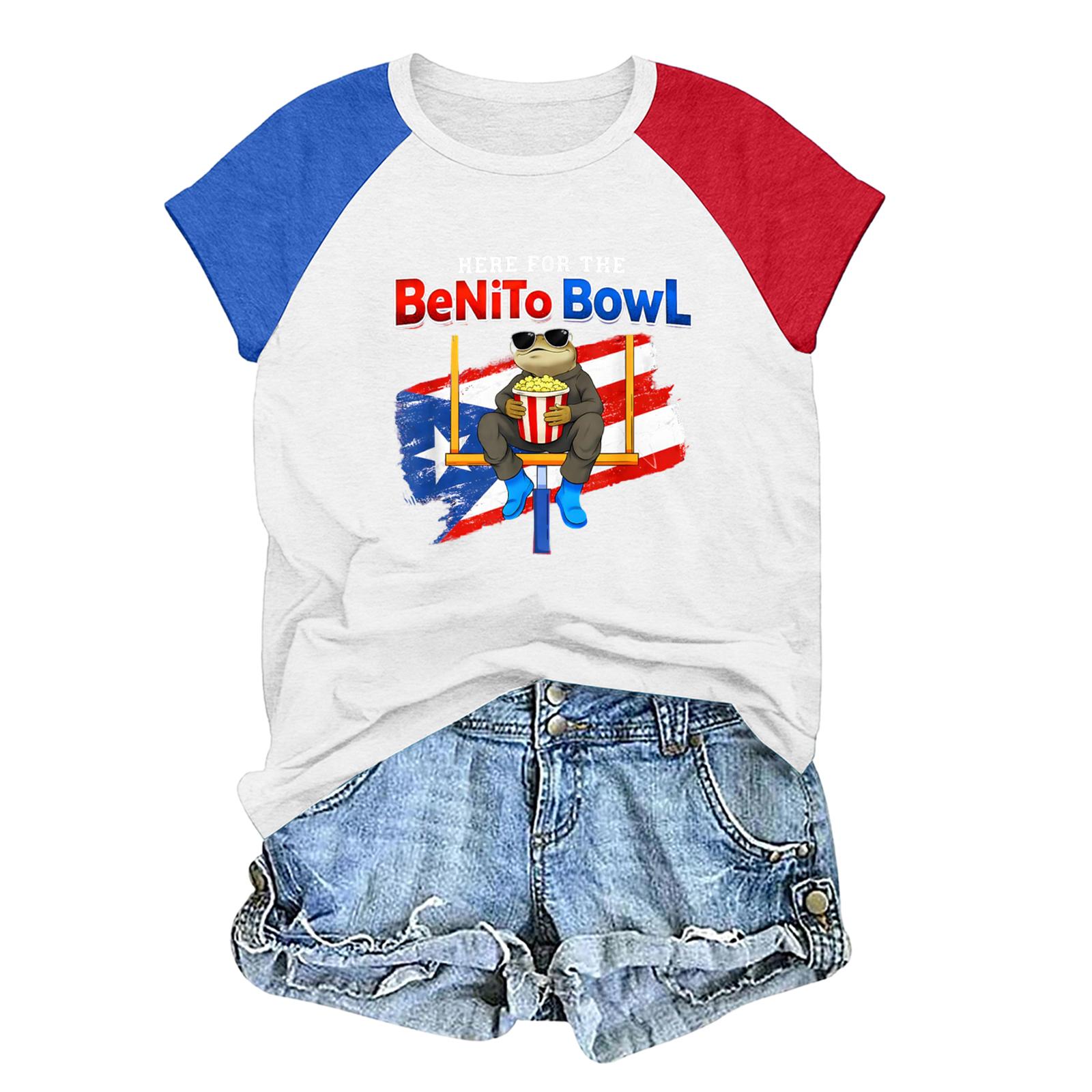 Unisex casual and fashionable short sleeved printed T-shirt top XL белый