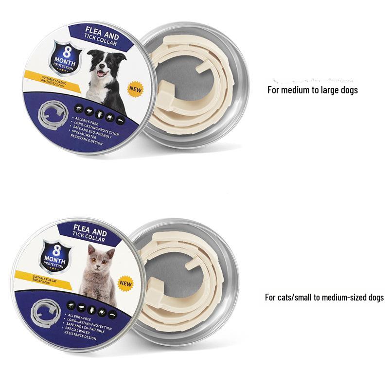 

Регулируемый уличный ошейник для домашних животных для кошек и собак Small: Neck up to 39cm