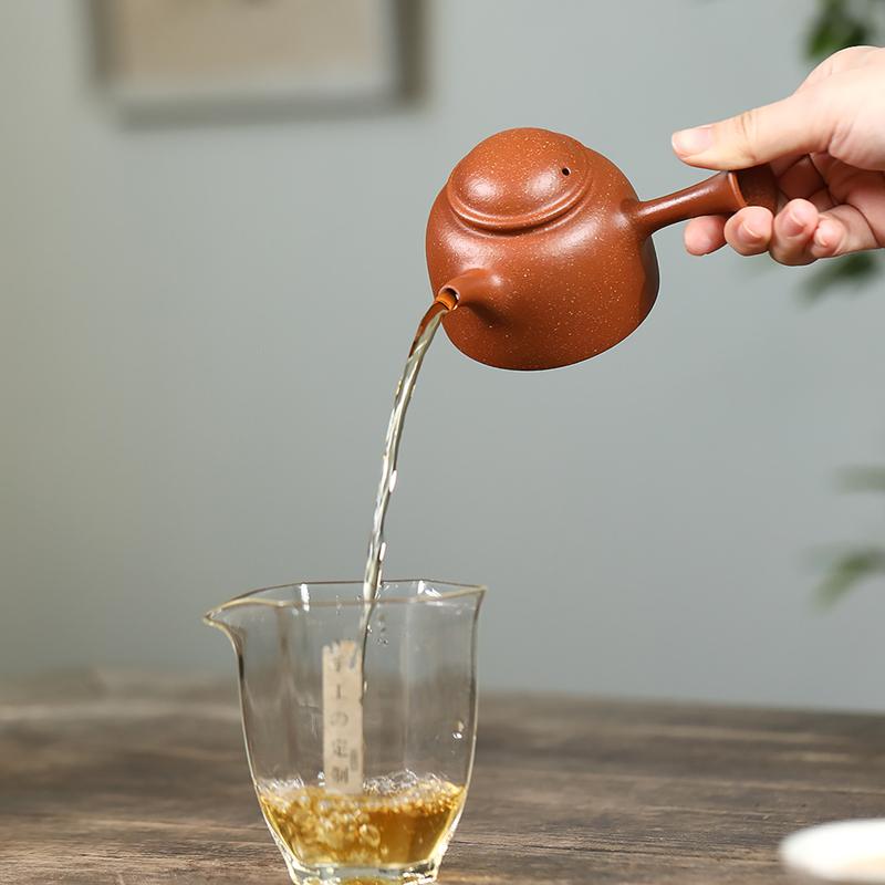 150ml Creative Yixing Purple Clay Teapots Famous Handmade Ball Hole Filter Tea Pot Chinese Zisha Teaware Beauty Kettle Tea Set