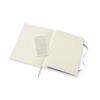 Moleskine Notebook Classic Notebook Soft Cover Plain XL Size wide x 25cm Hydration Blue QP623B42 (19cm long)