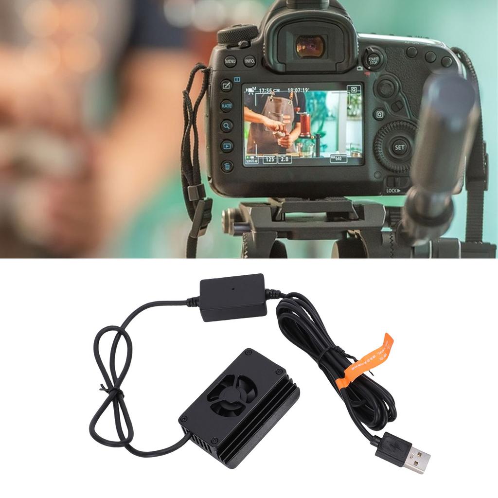 Camera Cooling Fan Fit for A7m3  400 A7R3 A7R4 External Cooling System Live Streaming Video Recording  