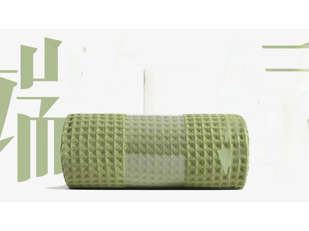 Class A Combed Cotton Waffle Bath Towel: Soft, Enlarged Pure Cotton Honeycomb Shawl for Adults (90x180 Cm)