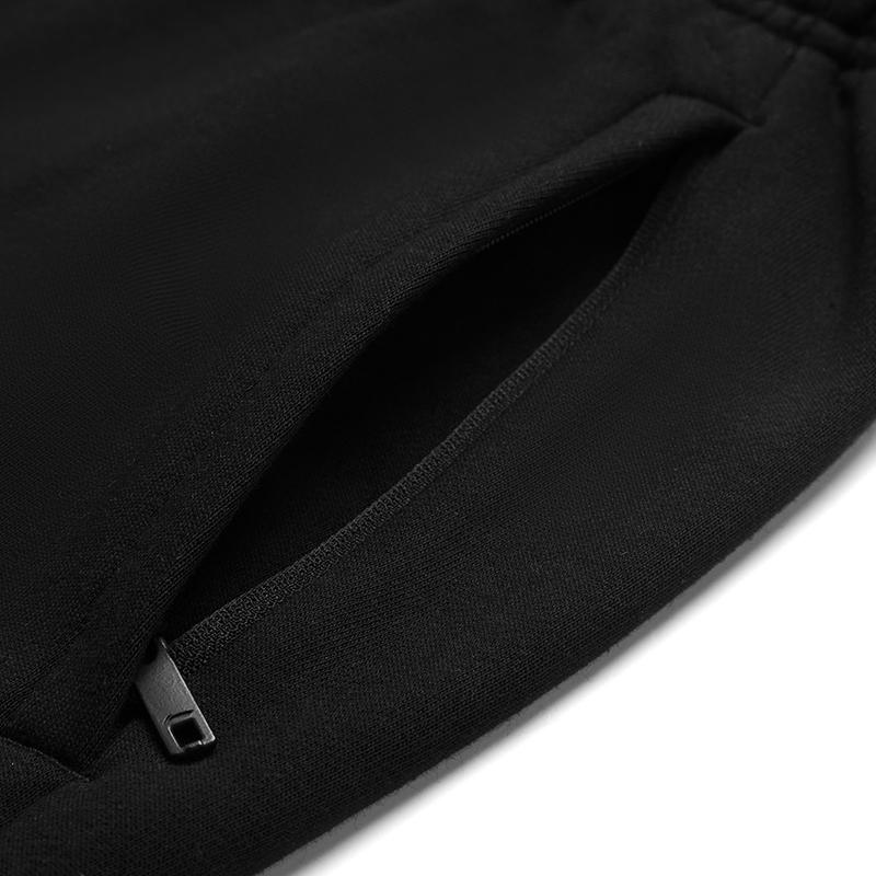 Li Ning Knitted Sweatpants Men's Black Moderate Sweatpants ASWKA13-1
