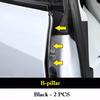 For BYD Seagull Dolphin Mini Surf Car Door Edge Seal Strip Rubber B-Pillar Weatherstrip Waterproof Soundproof Auto Sealant Strip