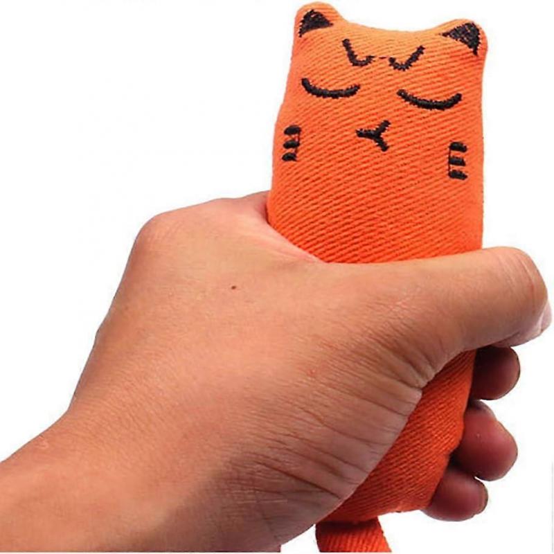 5-pack Cat Mint Toy Cat Chewing Toy Cat Anti-bite Cat Mint Toy Cat Mint Filling Cartoon Mouse Cat Teeth Chewing Toy