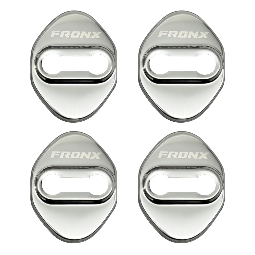 

MEKOMEKO FRM-MSGY For Suzuki Fronx WDB3S WEB3S Dedicated Striker Cover Door Lock Cover Plating серебряный