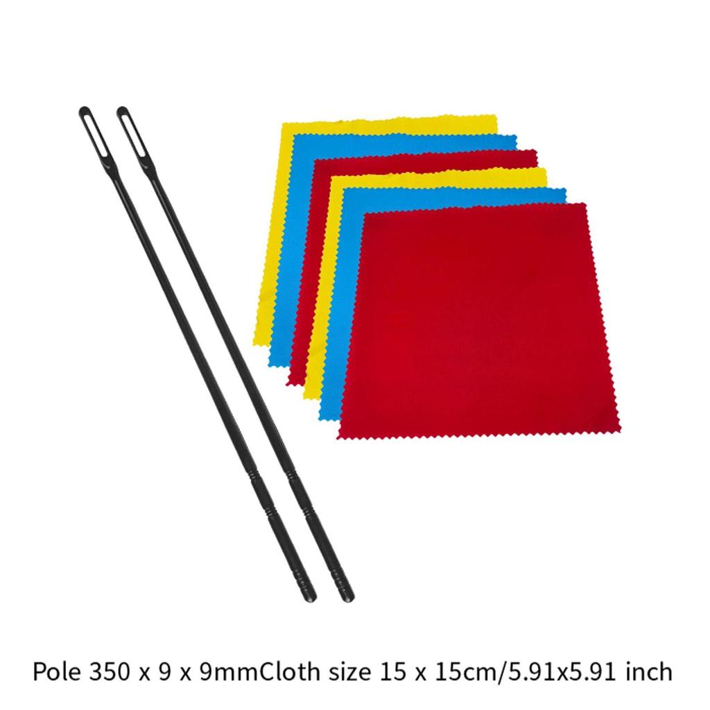Flute Cleaning Rod and Cloth,Flute Polishing Cloth ,Woodwind