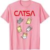 Funny Space Astronaut Cat Gifts Men Cats Space T-Shirt