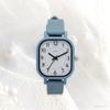Fieldwork Analog Watch with Silicone Burg Women's Strap, Rectangular, Blue, YM121-4