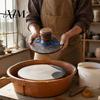 Clay Pottery Wheel Parts Trimming Bat System for Wheel, Tool, 3.5Inch 4Inch Ceramic Inserts 5Inch, 3D Printed Fixing Rim Shaper Tool Studios