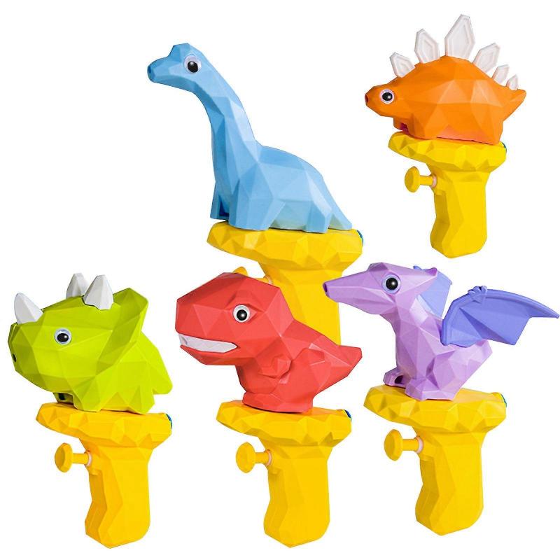 Water Guns for Kids 5PCS Pool Toys Toddler Outdoor Water Toys Dinosaur Squirt Guns