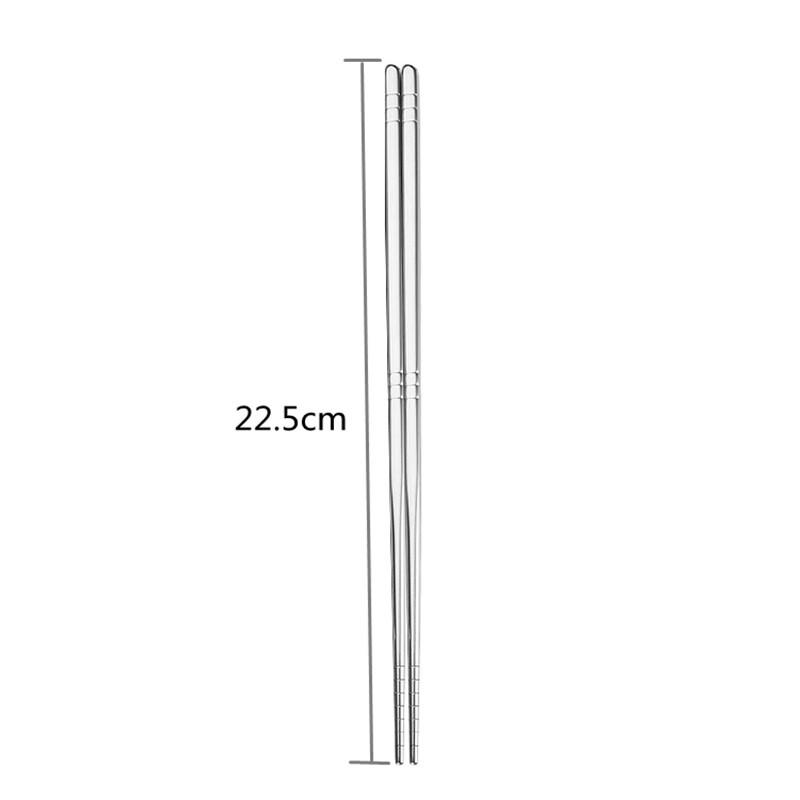 Qianxing 304 Stainless Steel Anti-slip Chopsticks