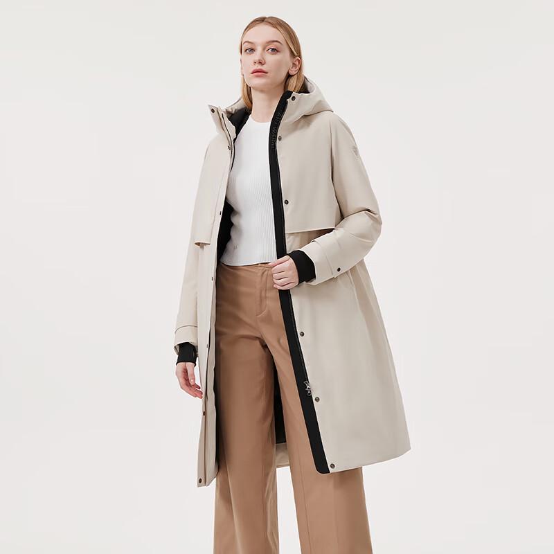 Tamboer Women's Mid-length Goose Down Puffer Coat