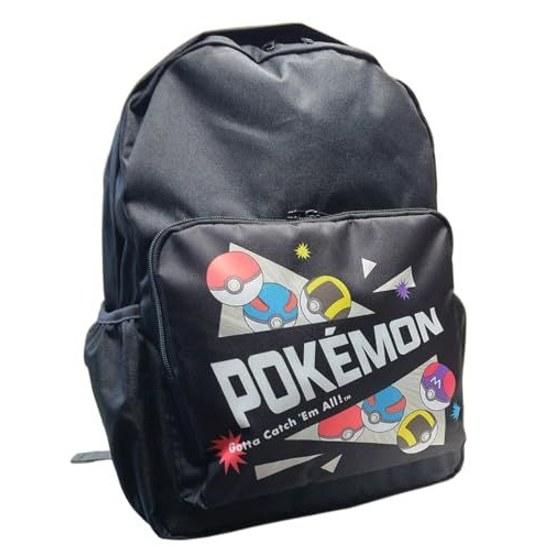 Pocket Monster 22L Backpack DPK44800 Black Ball