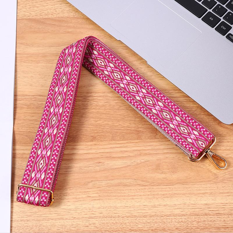 1Pc Polyester/Metal Fashionable Adjustable Multifunctional Shoulder Strap Versatile Luggage Replaceable Bag