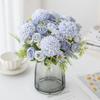 Rose chrysanthemum Silk Bouquet Artificial Flowers Wedding Home  Festival Wreath garden arch Diy gift Stage Props bridal bouquet