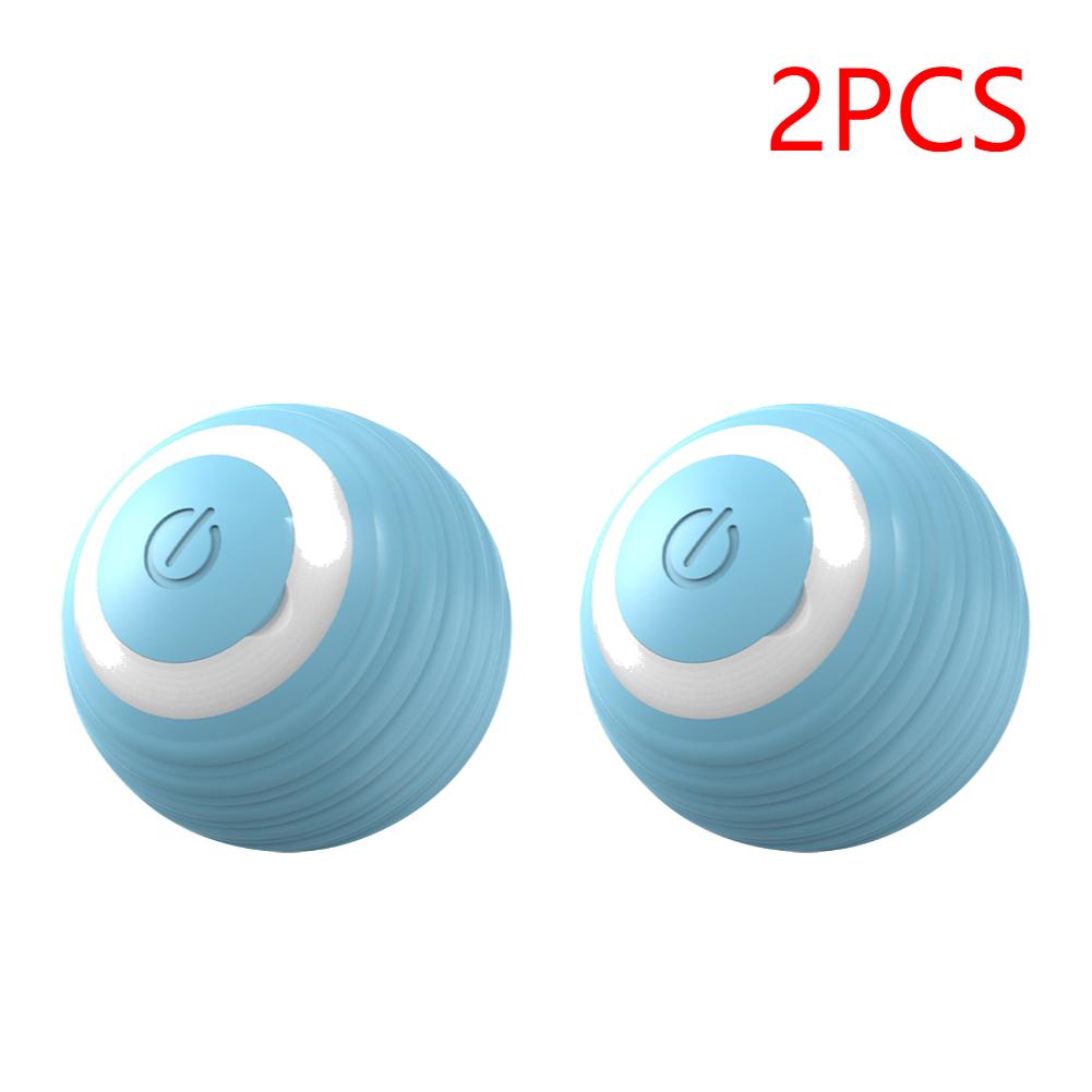 Smart Cat Toys Rolling Ball Rechargeable Electic Interactive Toys for Cats Training Self-moving Funny Puppy AccessoriesPet Toys
