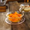 Japanese Style Gold-Rimmed Glass Bowl