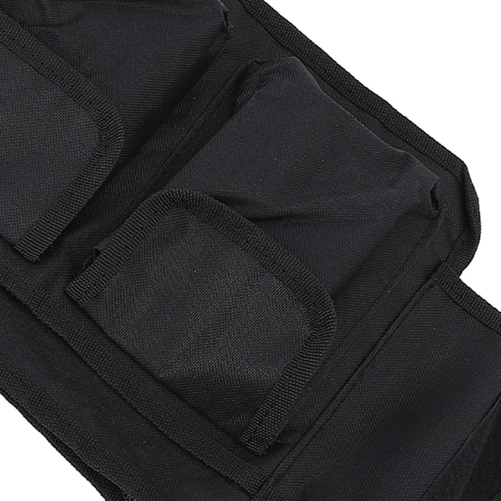 Walker Bag Seniors Foldable Walker Storage Pouch Oxford Cloth Tote with Multi Pockets