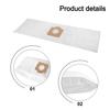 820*220mm Large Vacuum Bag High Capacity Dust Bag Set Accessory Self-Emptying Dust Bag Efficient Dust Collection
