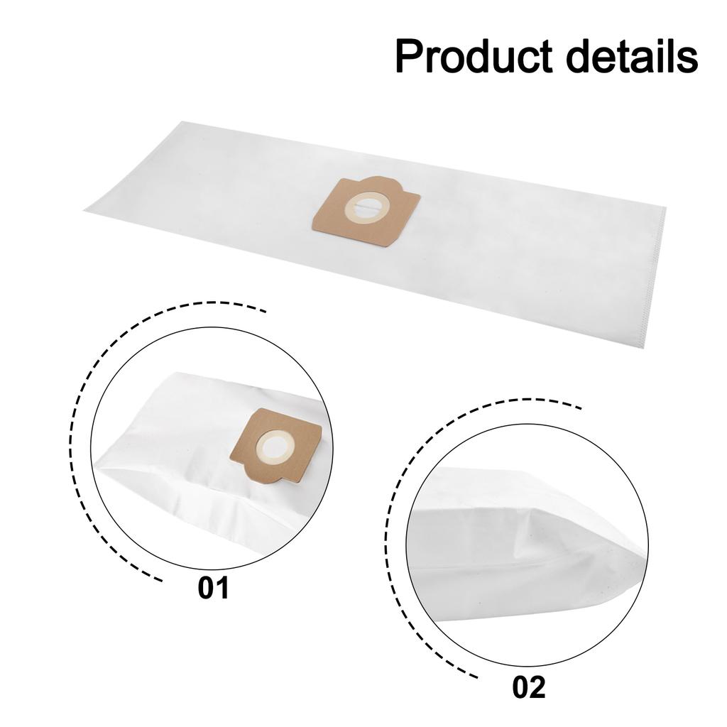 820*220mm Large Vacuum Bag High Capacity Dust Bag Set Accessory Self-Emptying Dust Bag Efficient Dust Collection