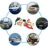 1 Pair 12V 24V Car Battery Terminals Top Post Wire Cable Clamp Quick Release Terminal Connectors Copper Clip Screw Auto Parts
