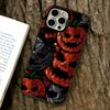 Halloween Pumpkin Head  Phone Case For iPhone 17,16,15,14,13,12,11 Plus,Pro Max,XS,Colorful Silver Phone Case Funda Cover