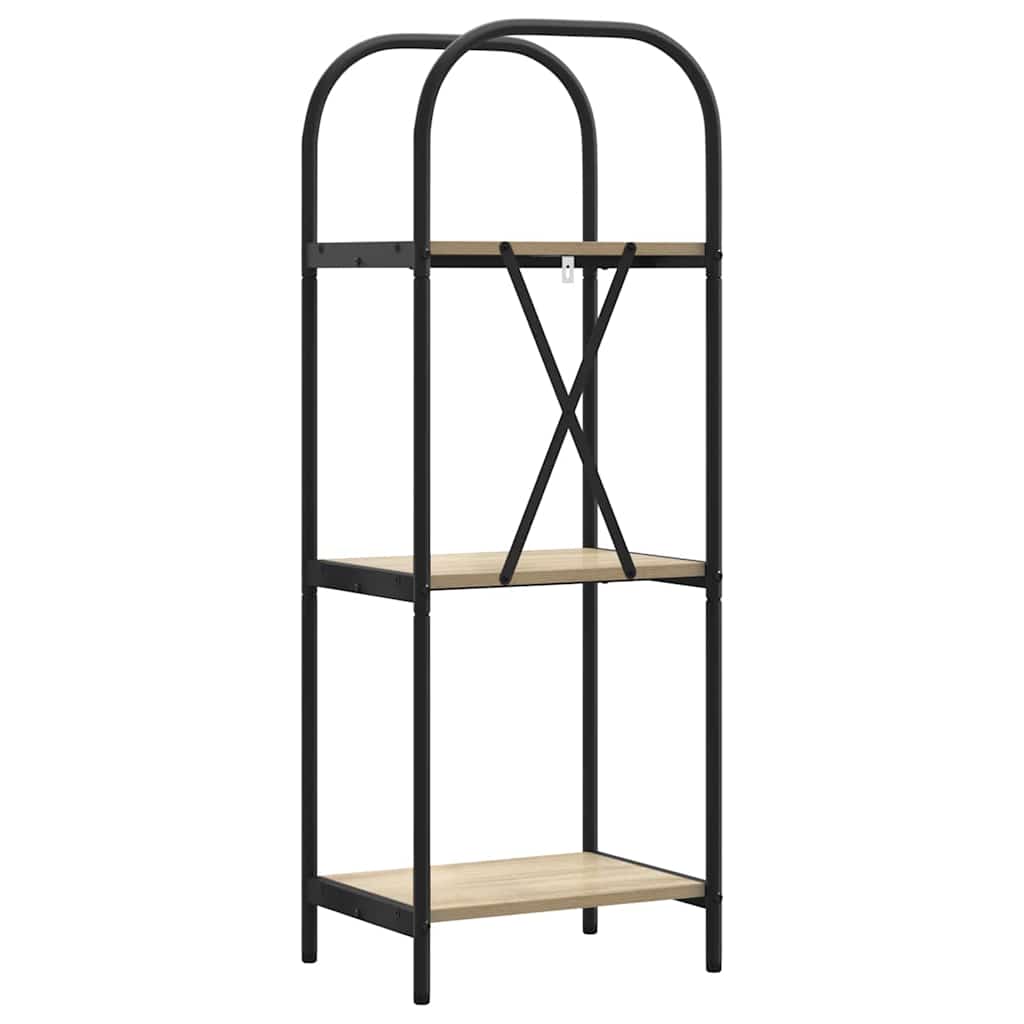 Bookshelf Sonoma Oak 40 x 30 x 109 cm Particleboard