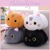 Cute And Soft Cartoon Plush Toy Cat Pillow Perfect For Kids And Home Decor