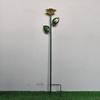 4Pcs Bird Feeder with Ground-Mounted Bracket Easy To Install Anti-Rust