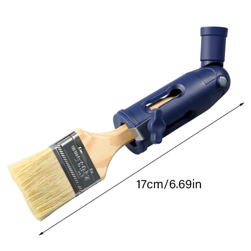 MultiAngle Paint Brush Extender Paint Edger Tool Paint Brush Extension Handle Corner Painting Tool for High Ceilings