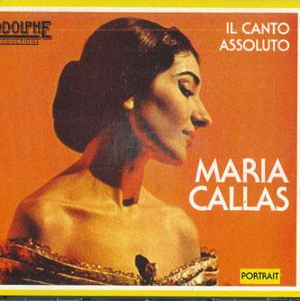 

CD MARIA CALLAS - Il Canto Assoluto RPC32484567 RODOLPHE Japan Classical Used