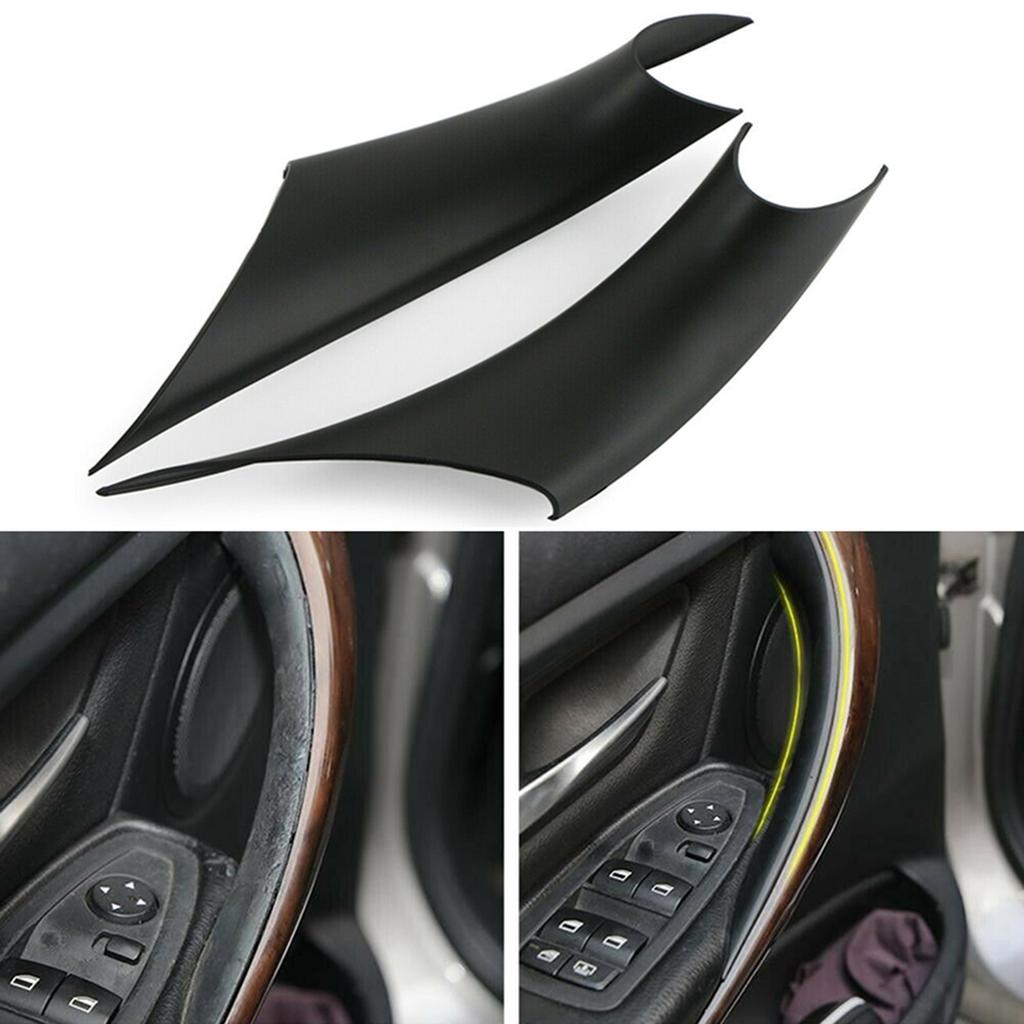 Car Inner Door Panel Grab Handle Covers Armrest Protective Trims For BMW 3 4 Series F30 F35 320i 320Li 328i 328Li 335i 2012-2018