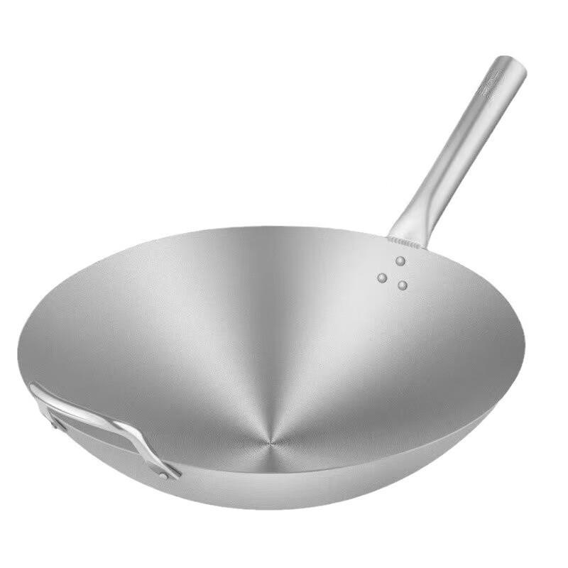 WuTuo Stainless Steel Round Bottom Wok
