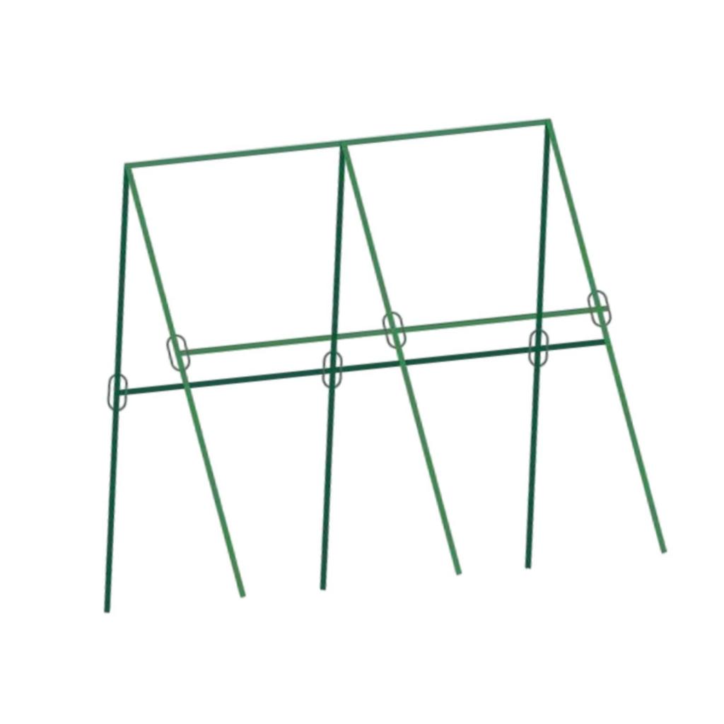 Outdoor Climbing Plant Trellis Triangle Steel Plant Frame for Garden Structures and Flower Box Support