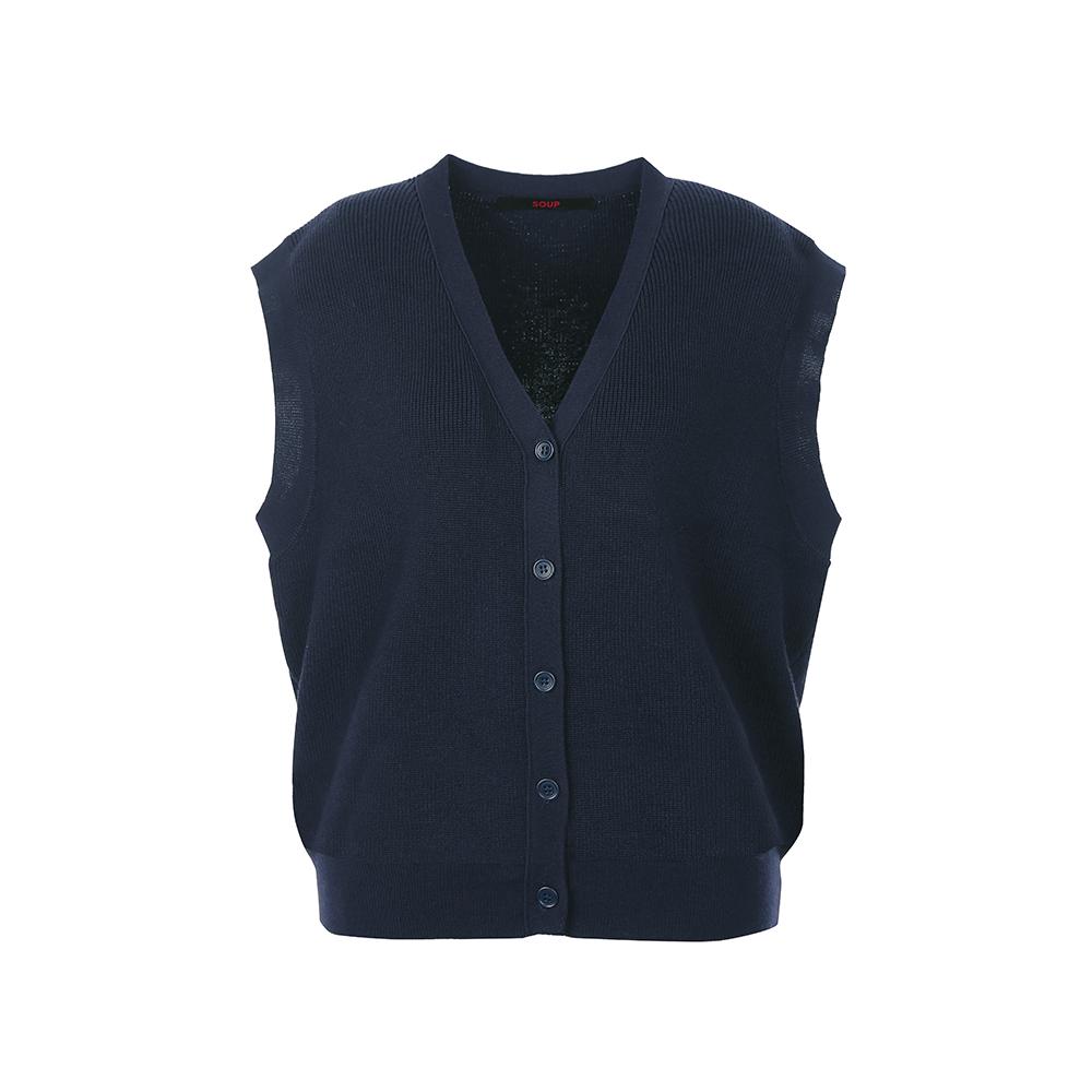 SOUP V-Neck Knit Vest (Oy9Vkc0)