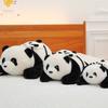 Simulation Backpack Giant Panda Plush Doll Doll Throw Pillow Cute Orchid Souvenir Gift Doll Machine Batch