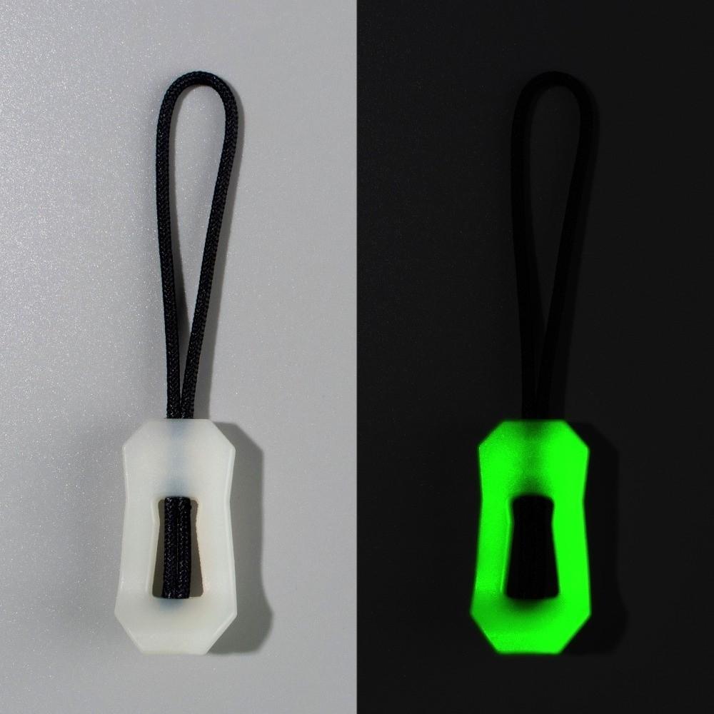 10pcs Glow in The Dark Zipper Head Replacement 10Pcs Zipper Slider Pull For Bag