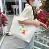 Canvas Bag Women'S Shoulder Handbag Student Tote Bag Large Capacity Hand Carry Canvas Bag